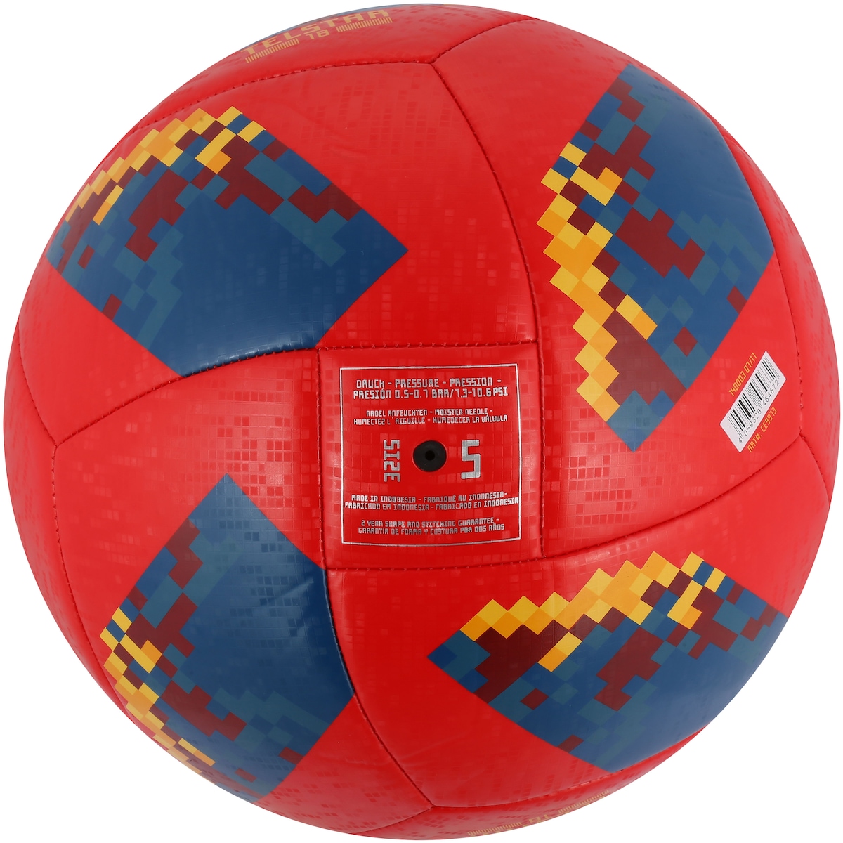 Bola de Futebol de Campo Espanha Telstar Oficial Copa do Mundo