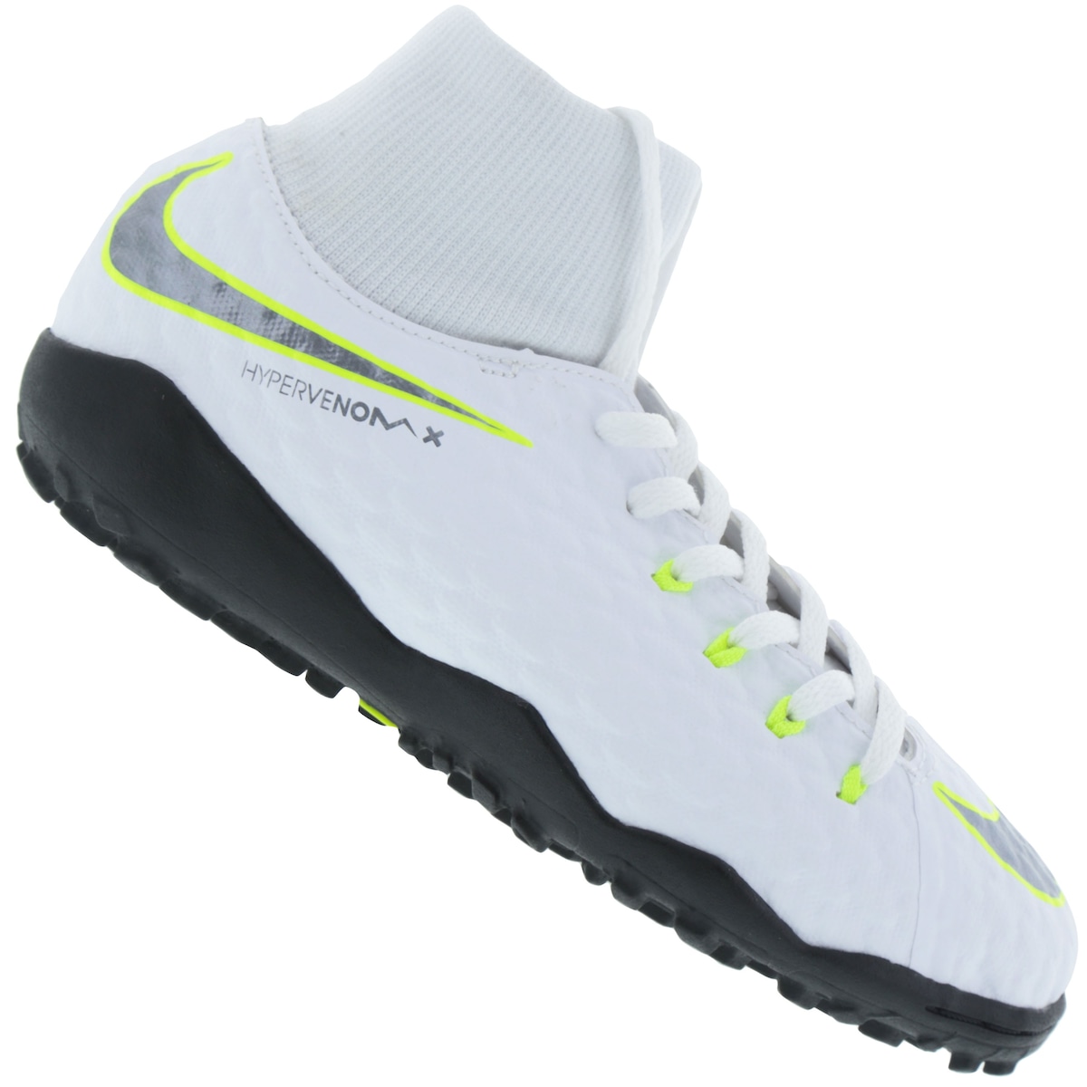 Chuteira Society Nike Hypervenom Phantom X 3 Academy DF TF