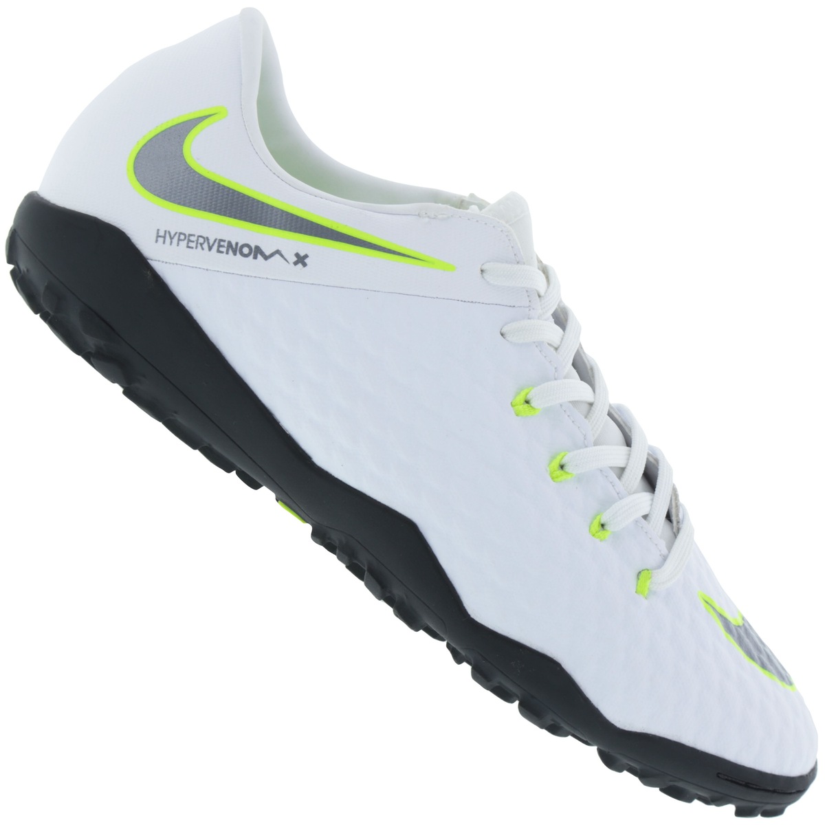 Chuteira Society Nike Hypervenom Phantom X 3 Academy TF - Adulto