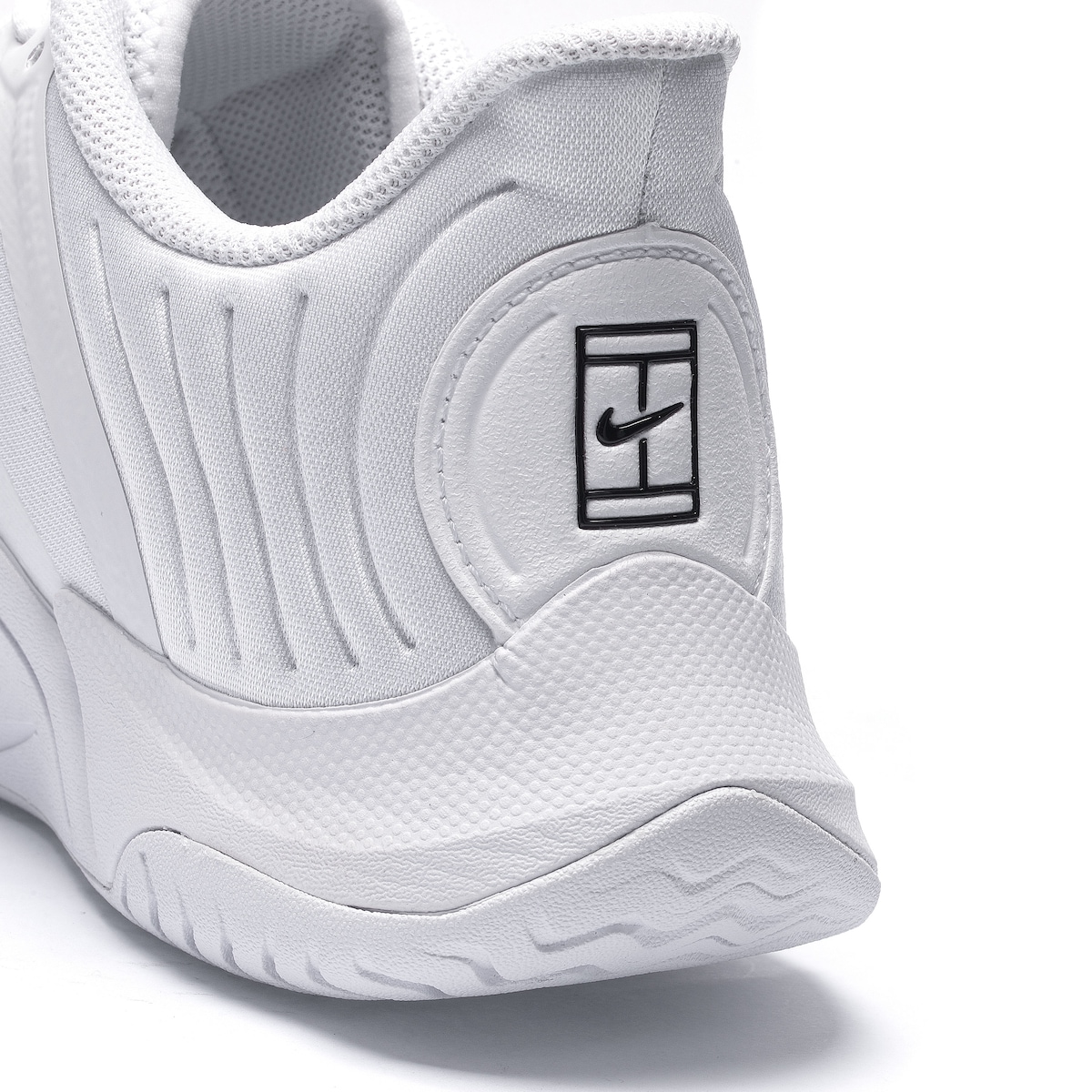 シューズ(男性用) Nike Air Zoom GP Turbo HC CK7513-103 Nike Air Zoom GP Turbo HC Men's Tennis Shoes - White/Black