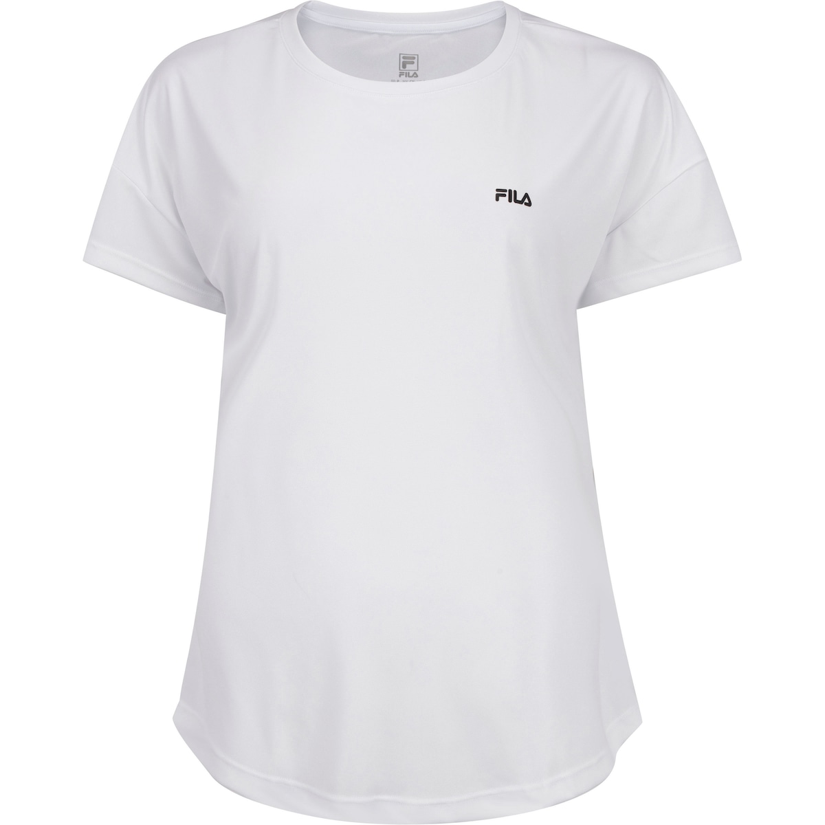 Camiseta Fila Manga Curta com Proteção UV Basic Sports Feminina
