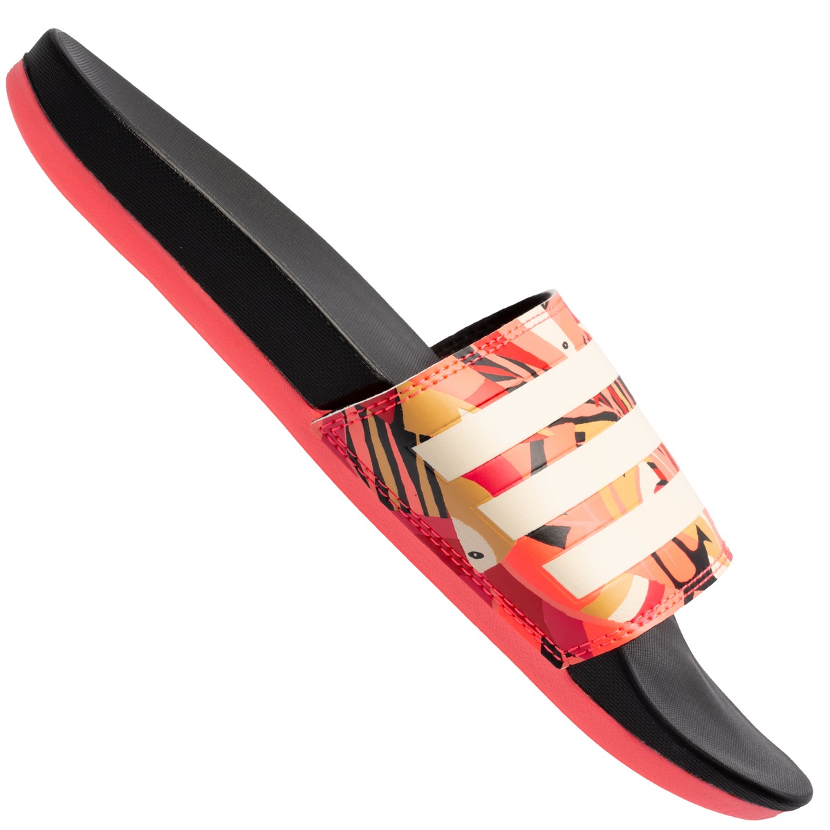 Chinelo adidas Adilette Comfort Farm Slide Feminino Centauro