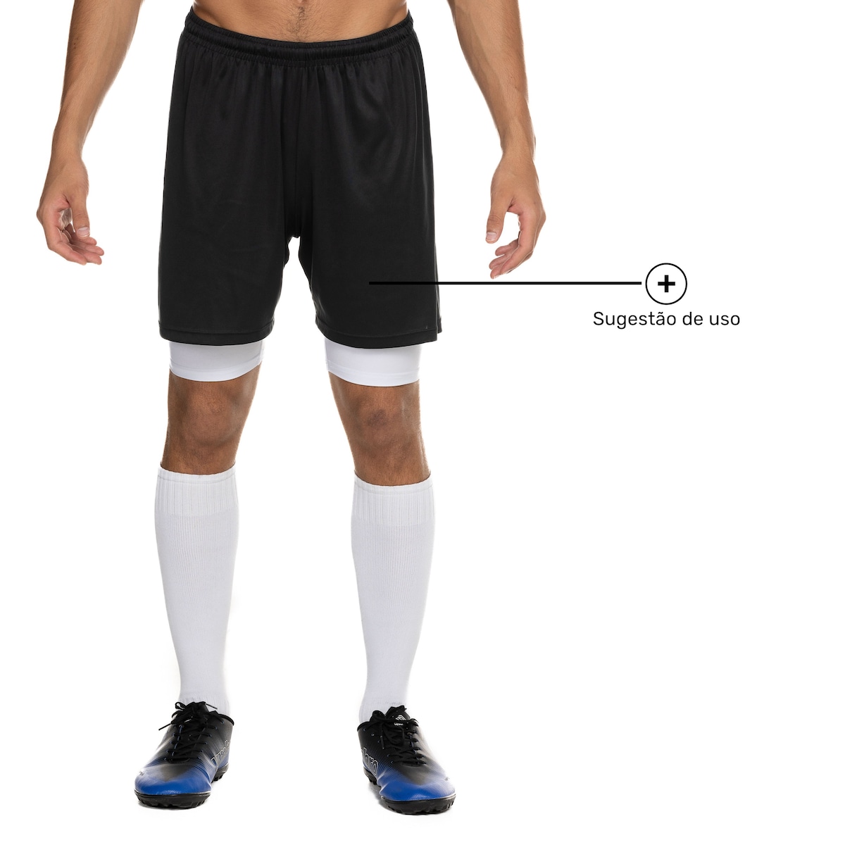 Bermuda Térmica Penalty X PTT - Masculina - Foto 3