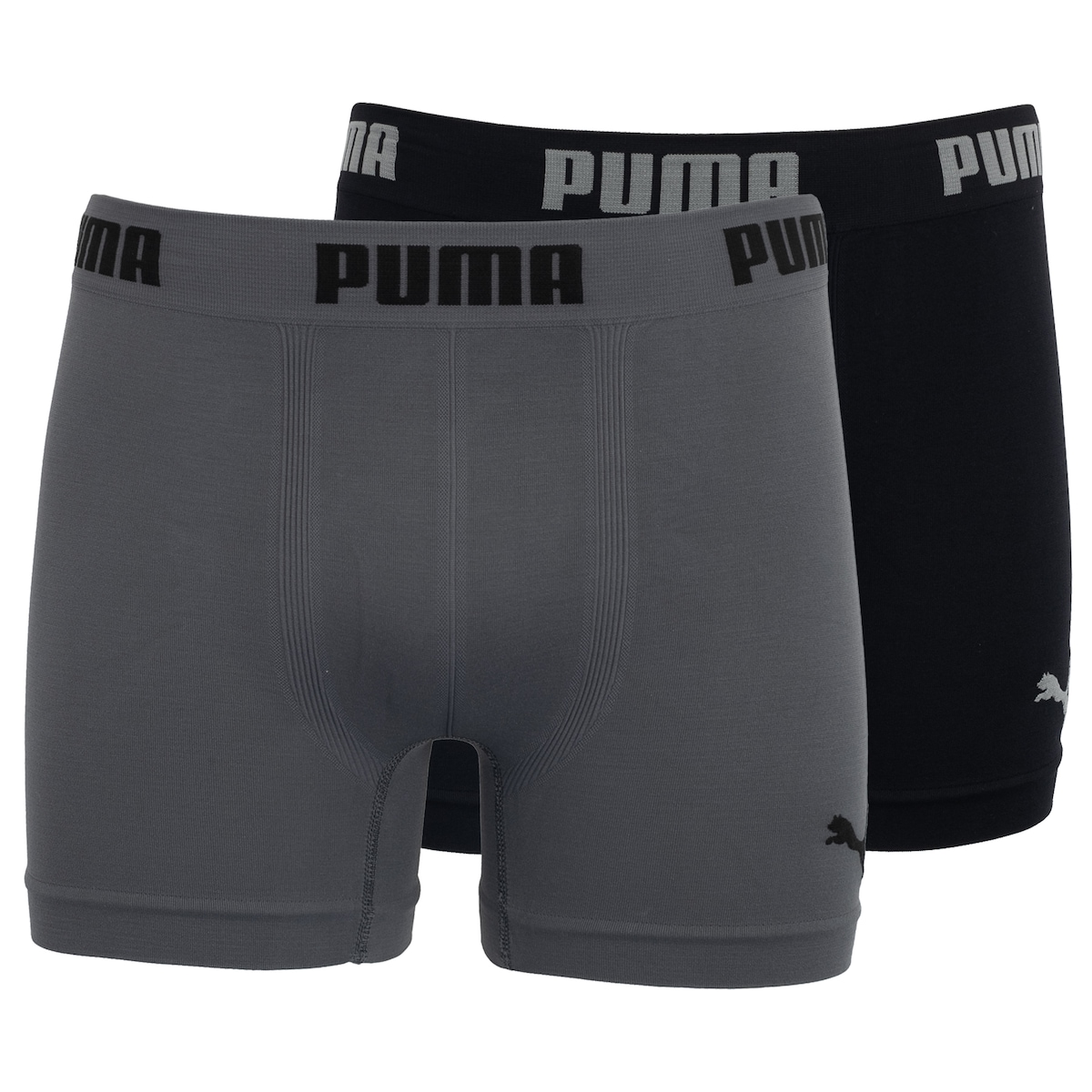 Kit de Cuecas Boxer sem Costura Puma com 2 Unidades - Adulto - Foto 3