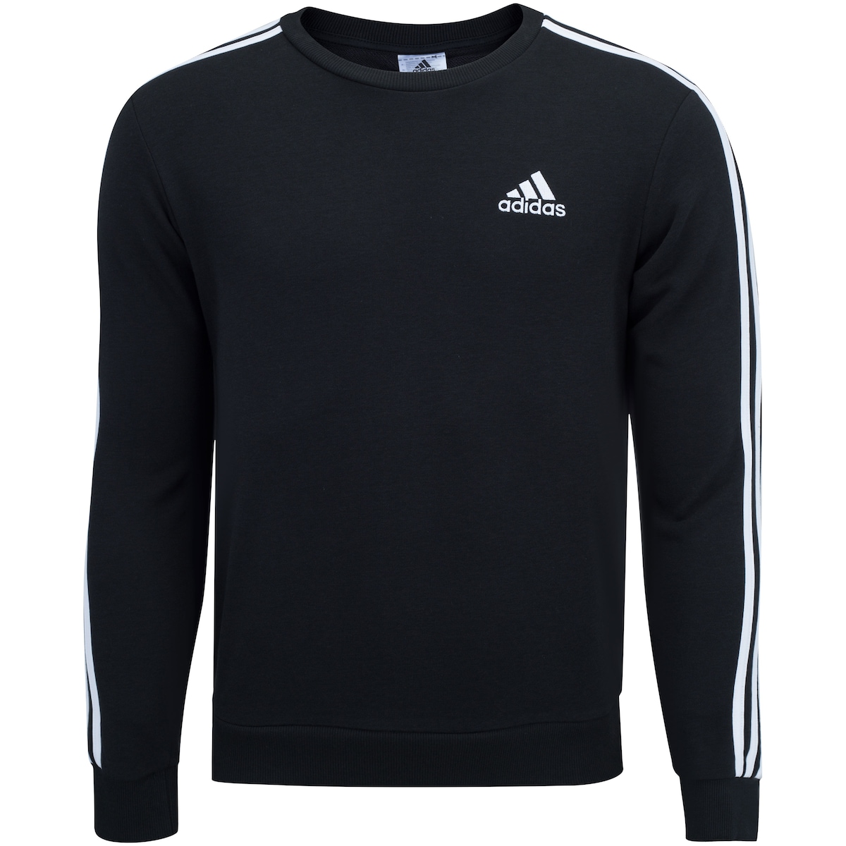 Blusão sem Capuz adidas Essentials 3-Stripes Masculina Centauro