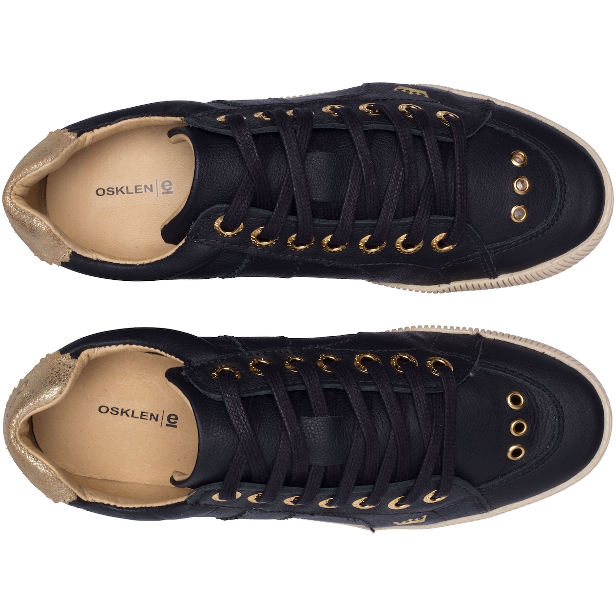 Sapatenis Feminino Osklen Feminino Dourado Sapatênis Osklen Riva