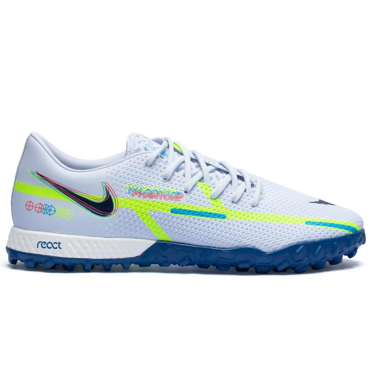 Chuteira Society Nike React Phantom GT2 PRO TF - Adulto | Centauro