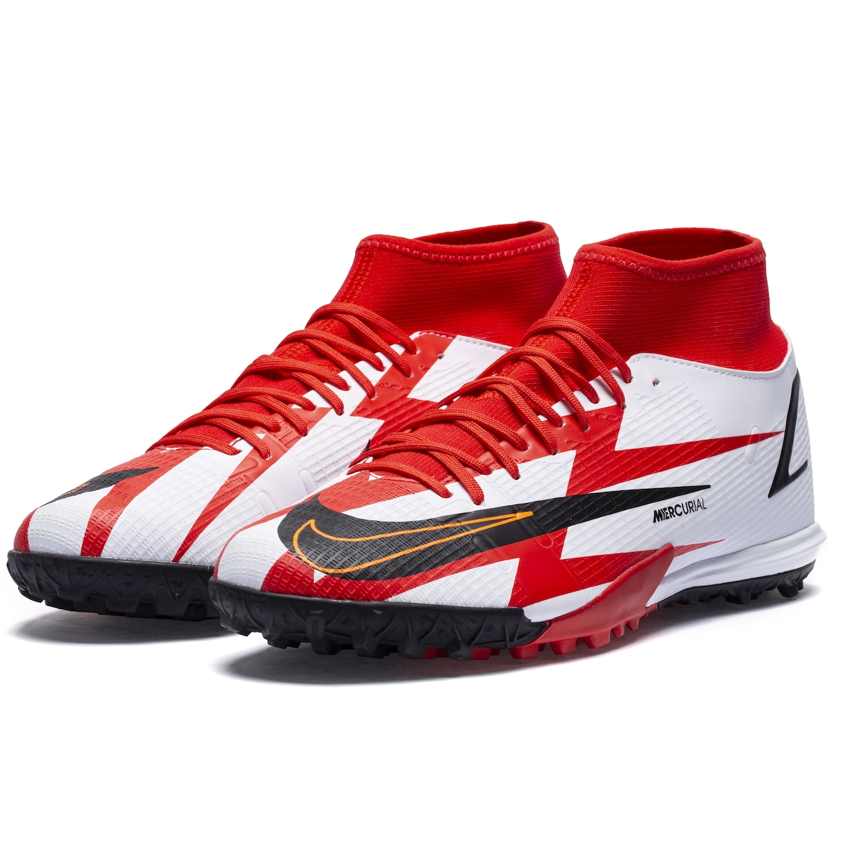 Chuteira Society Nike Mercurial Superfly 8 Academy CR7 TF - Adulto