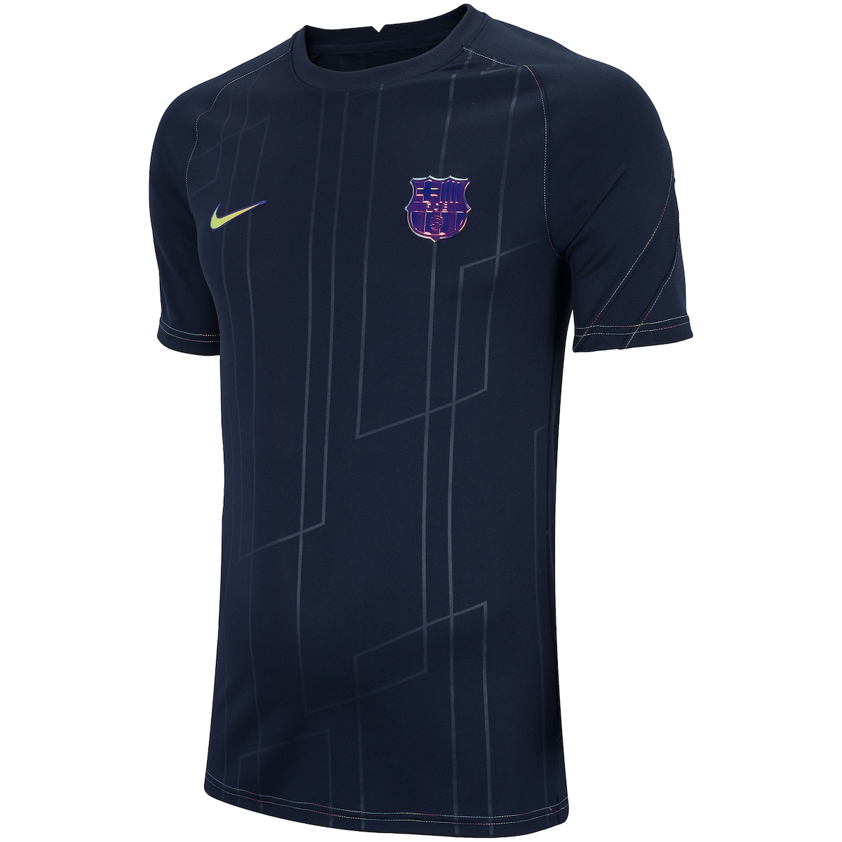 FC Barcelona Nike DRI-FIT シャツ Camiseta Barcelona Nike Dri-Fit Top Ss - Masculina | Centauro