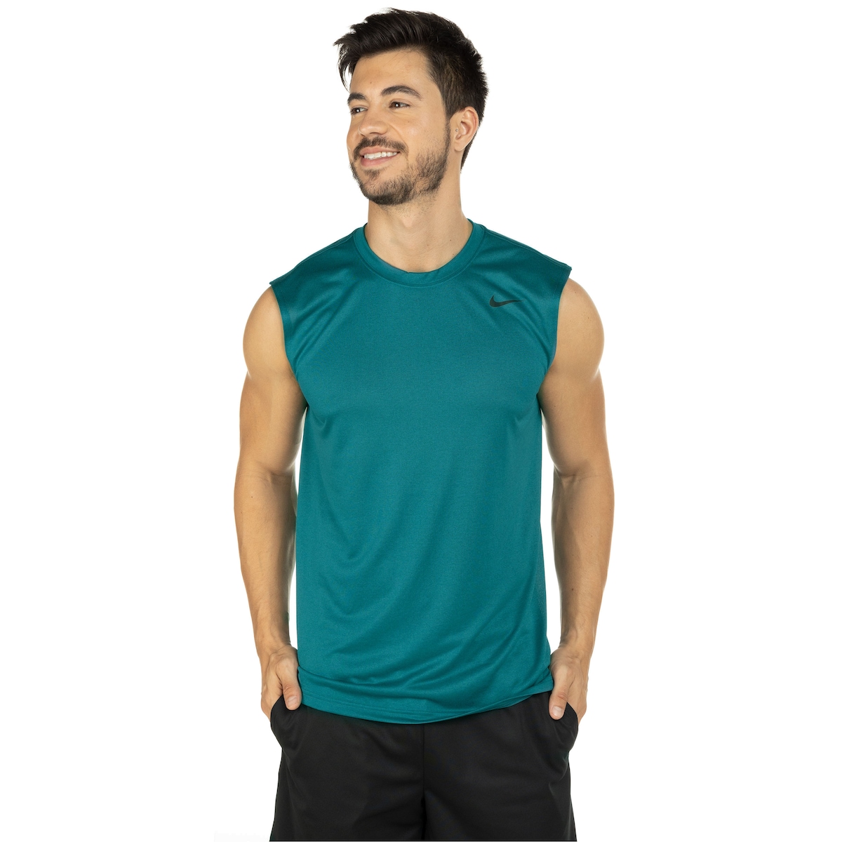 Camiseta Regata Masculina Nike Dri-Fit Tee SL Legend Centauro