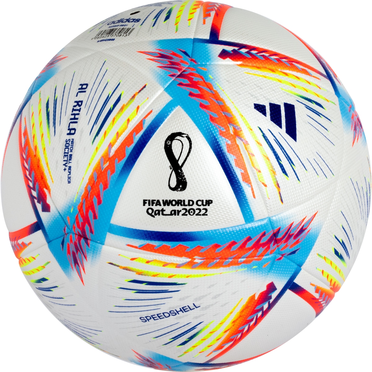 adidas AL RIHLA サッカーボール WORLD CUP2022 公認 Bola de Futebol Society adidas Al Rihla World Cup 2022 | Centauro