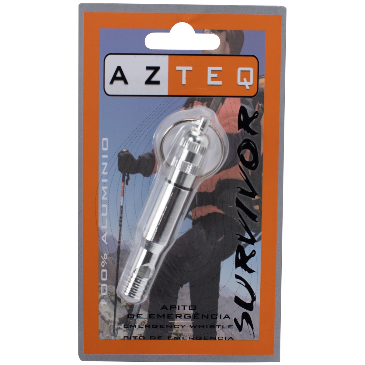 Apito de Emergência Azteq Survivor - Foto 1