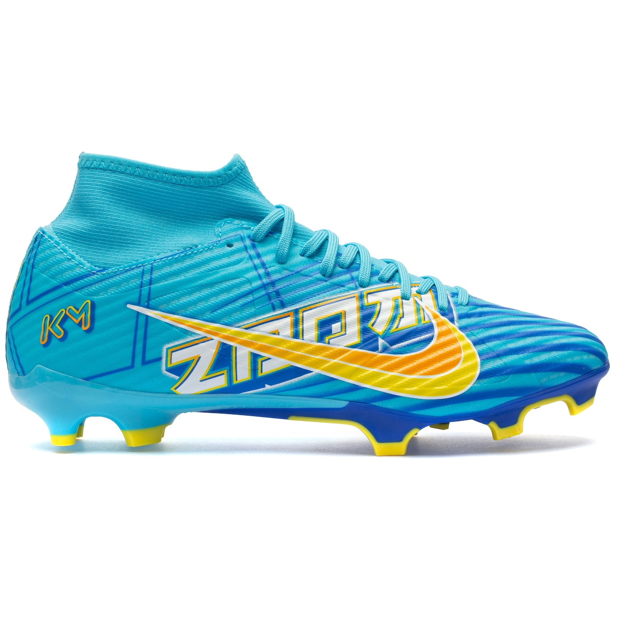 Chuteira de Campo Nike Zoom Superfly 9 Academy KM FG/MG - Adulto