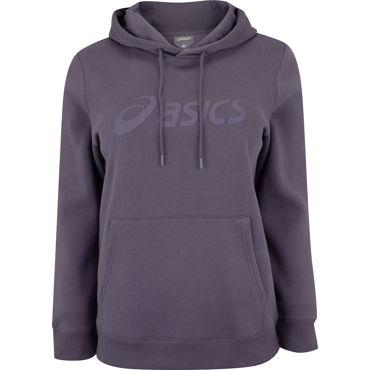 Blusa de Moletom Feminina ASICS com Capuz Canguru e Fleece Centauro