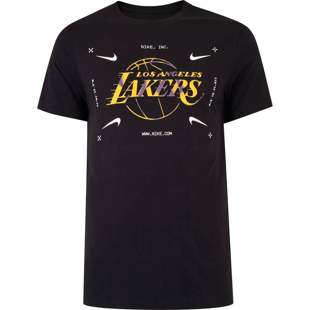 Camiseta Los Angeles Lakers Nike NBA Masculina Manga Curta Es Atc