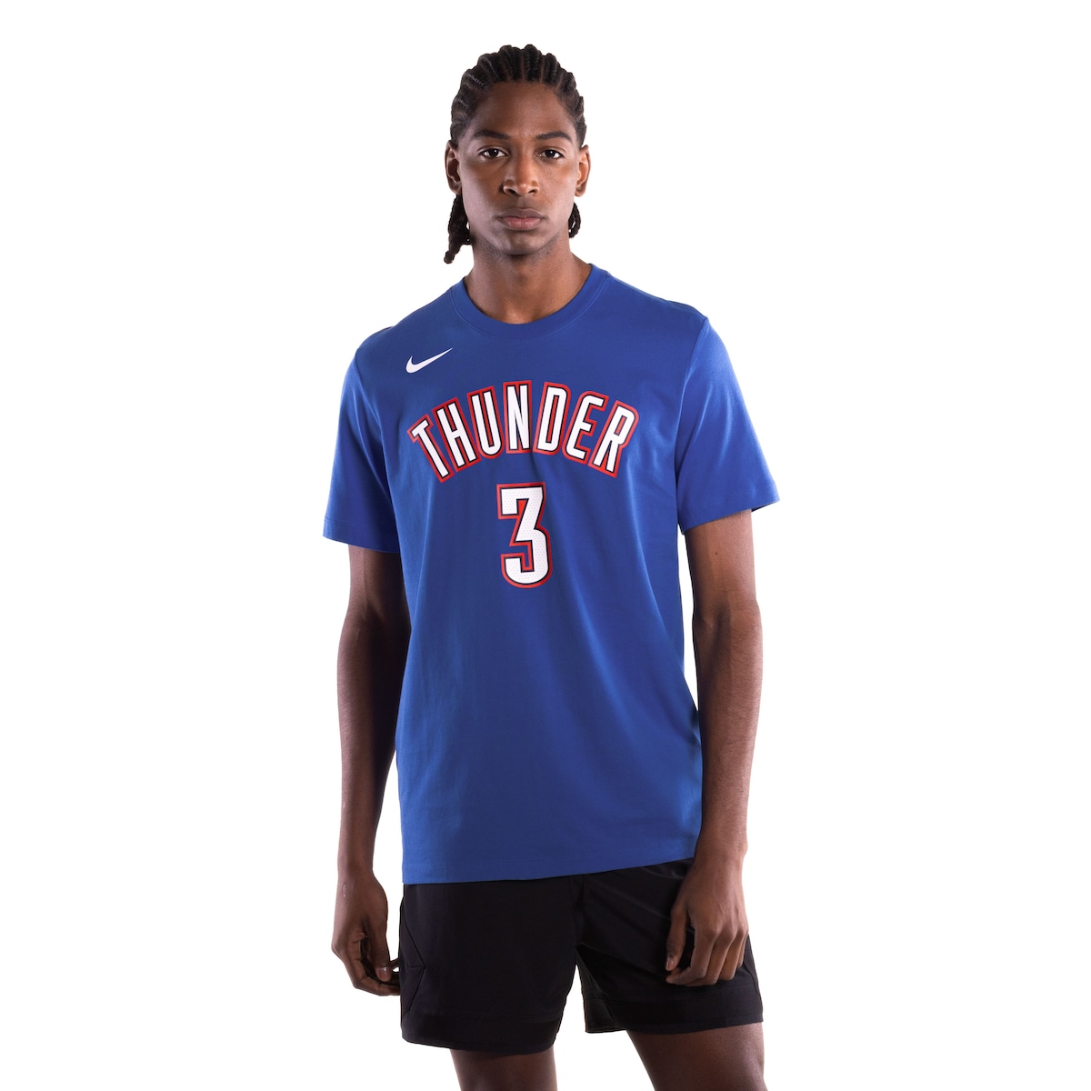 NIKE NBA Oklahoma City Thunder Tシャツ XL Camiseta Oklahoma City Thunder NBA Nike Giddey Masculina | Centauro