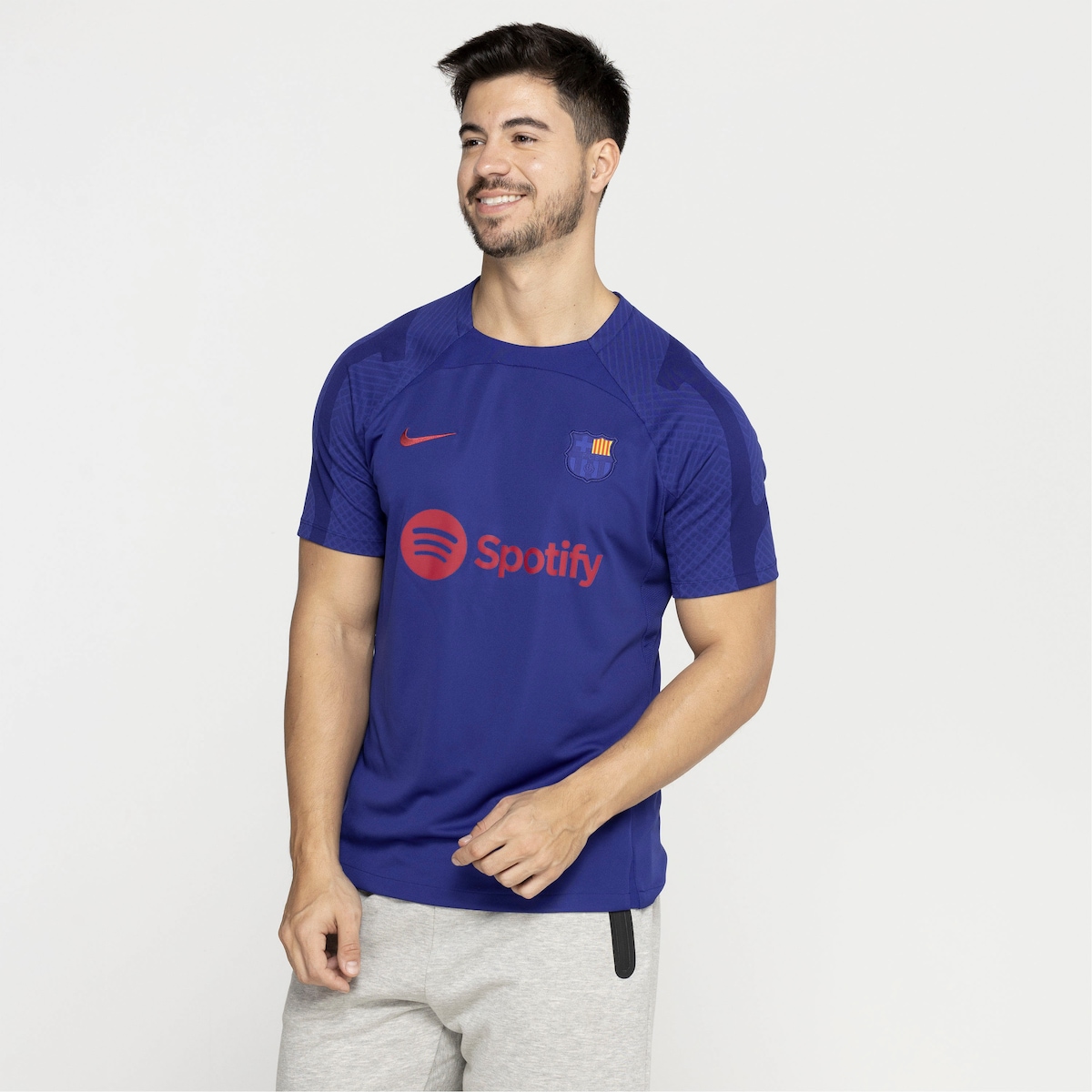 Camisa do Barcelona Nike Masculina Dri-Fit Strik SS | Centauro