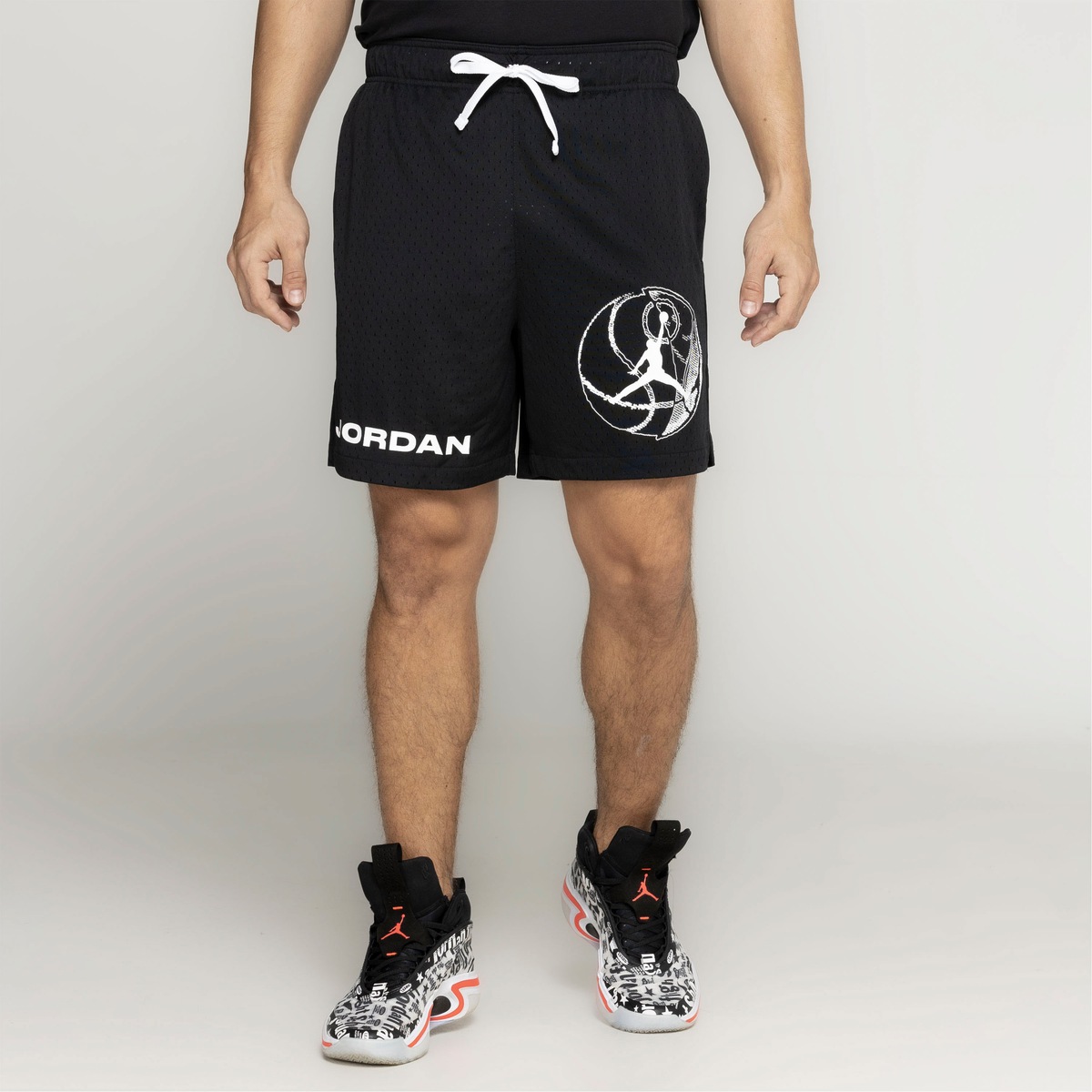 Bermuda Jordan Nike Masculina Dri-Fit Sprt BC HBR Mesh | Centauro