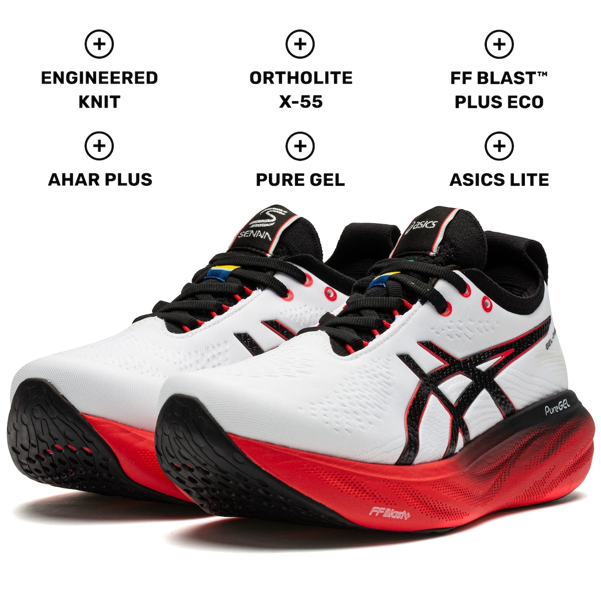 Tênis ASICS Gel-Nimbus 25 Senna - Feminino | Centauro