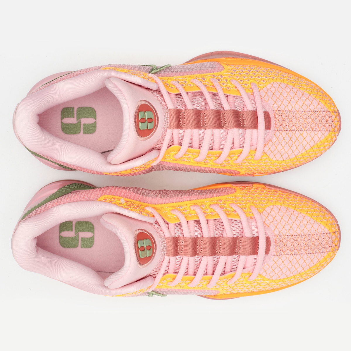 NIKE sabrina 1 イエローとオレンジ Nike Sabrina 1 Tênis de basquete unissex, Cinza escuro, violeta