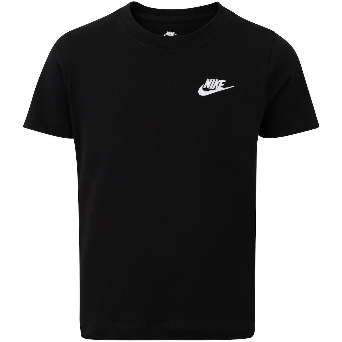 Camiseta Juvenil Nike Manga Curta Sportswear Embroidered Future em