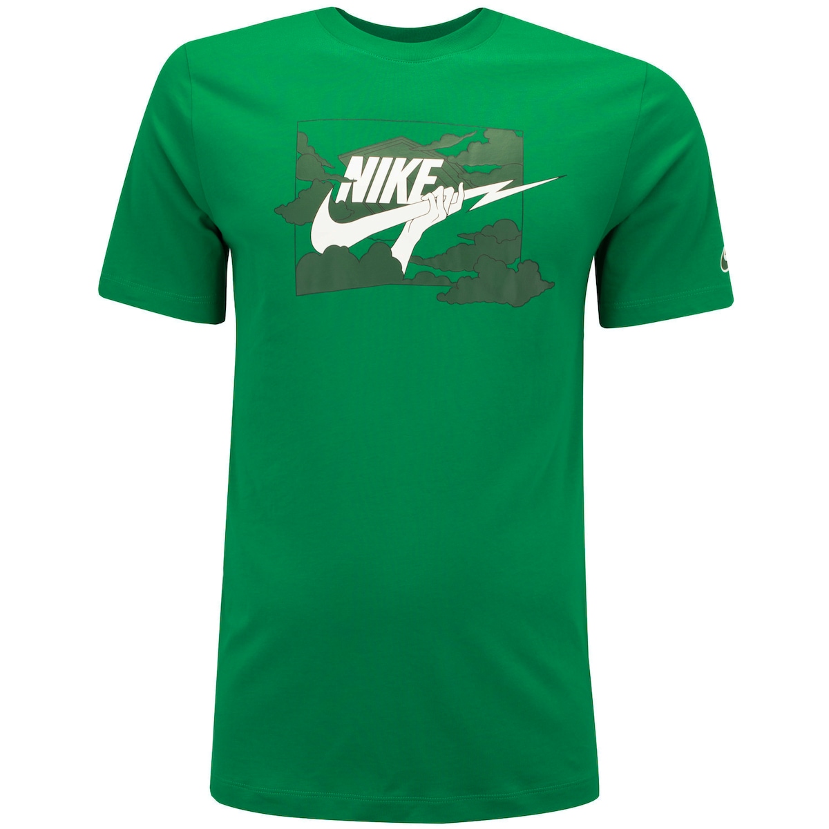 Camiseta Masculina Nike Manga Curta Sportswear Tee Hbr SSnl em
