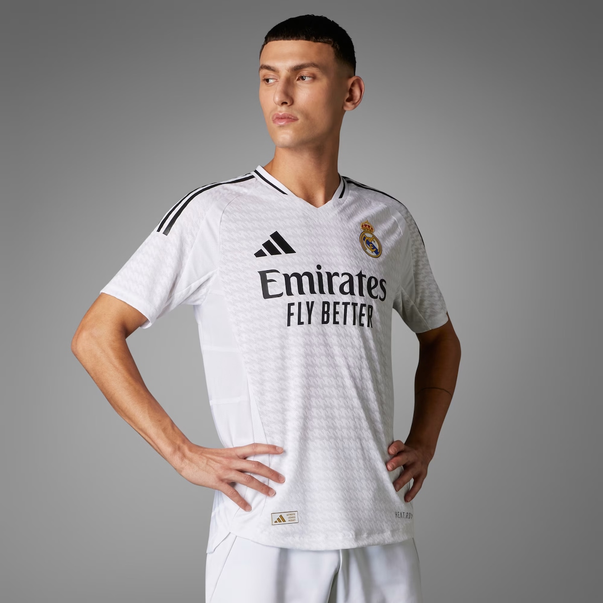 ウェア Real Madrid 24-25   authentic CL Camisa do Real Madrid I 24/25 adidas Masculina Authentic