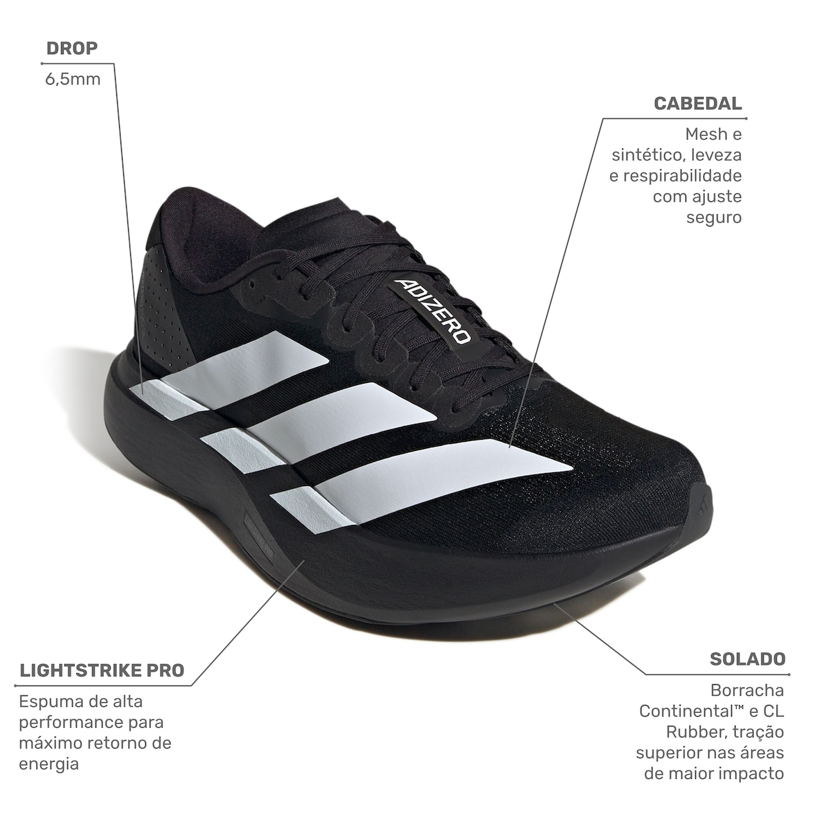 Tênis Masculino adidas Adizero EVO SL | Centauro