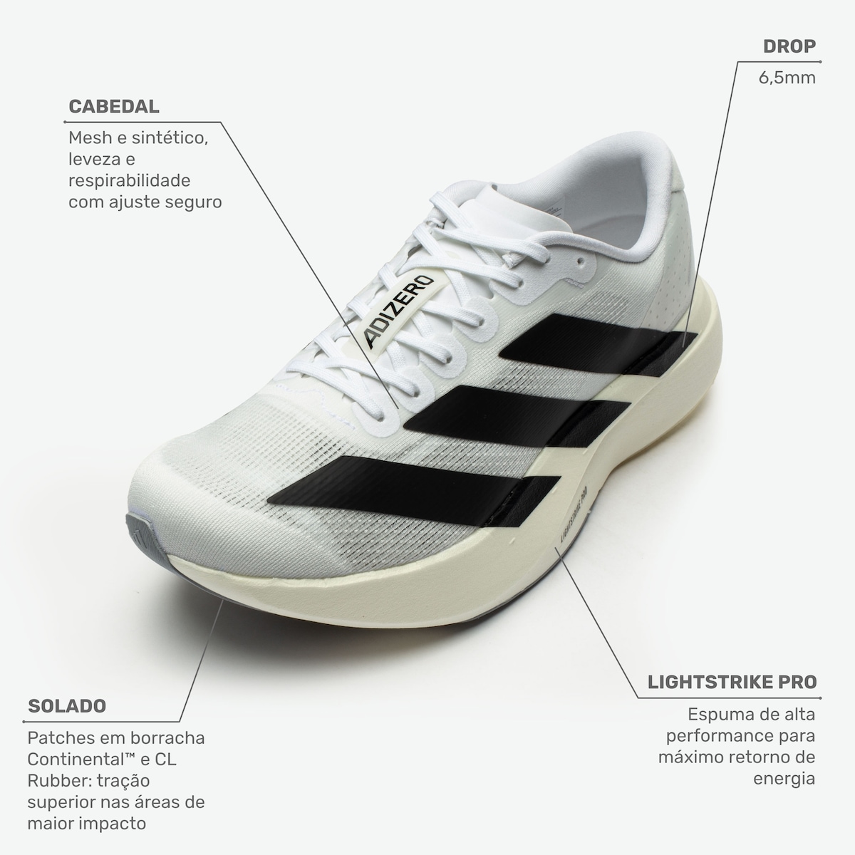 Tênis Masculino adidas Adizero EVO SL | Centauro