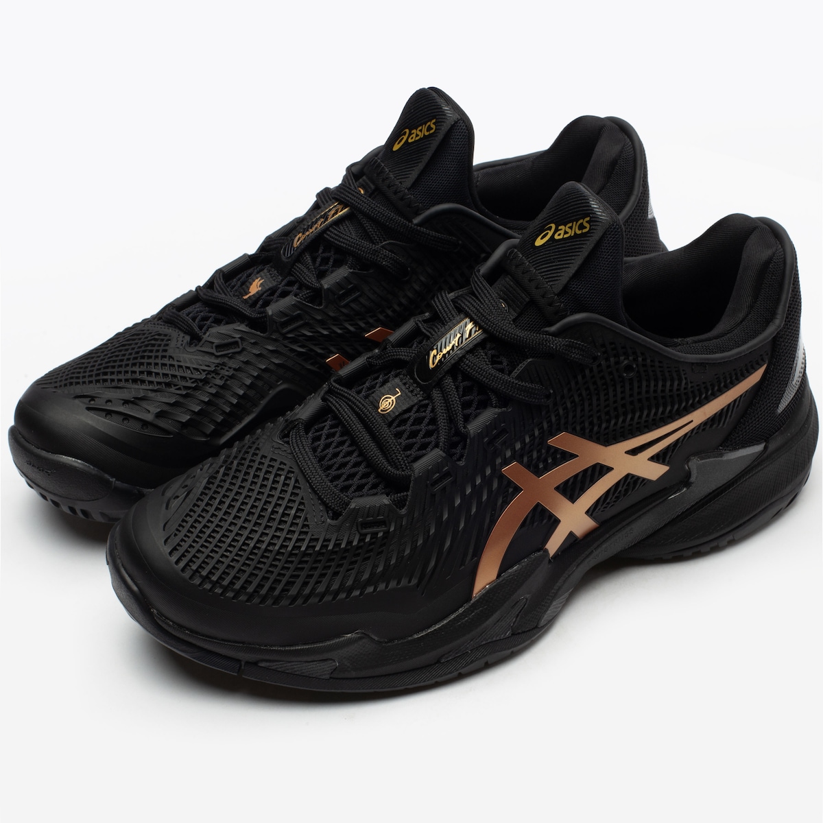 【限定】asics COURT FF3 NIGHT ENERGY 26.5cm Tênis Masculino ASICS Court FF 3 Novak Night Energy | Centauro