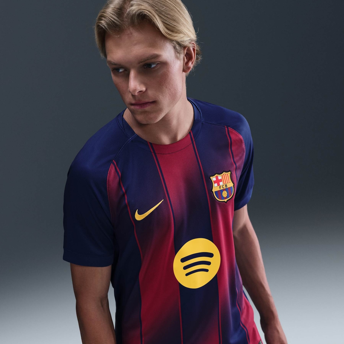 Camisa do Barcelona I 25/26 Torcedor Nike Masculina - Foto 3