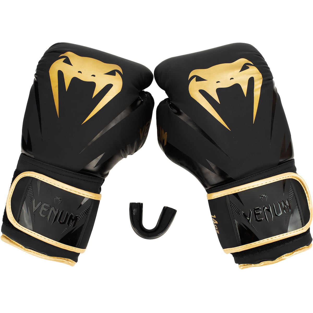 Kit Boxe Muay Thai Venum New Impact Evo com Luva, Bucal e Bandagem - Foto 1