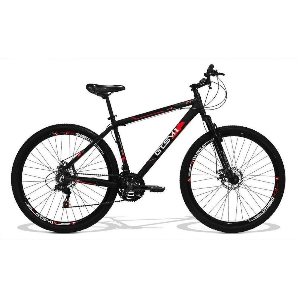 Bicicleta Aro 29 GTS M1 Walk New Freio á Disco Câmbio Shimano 24