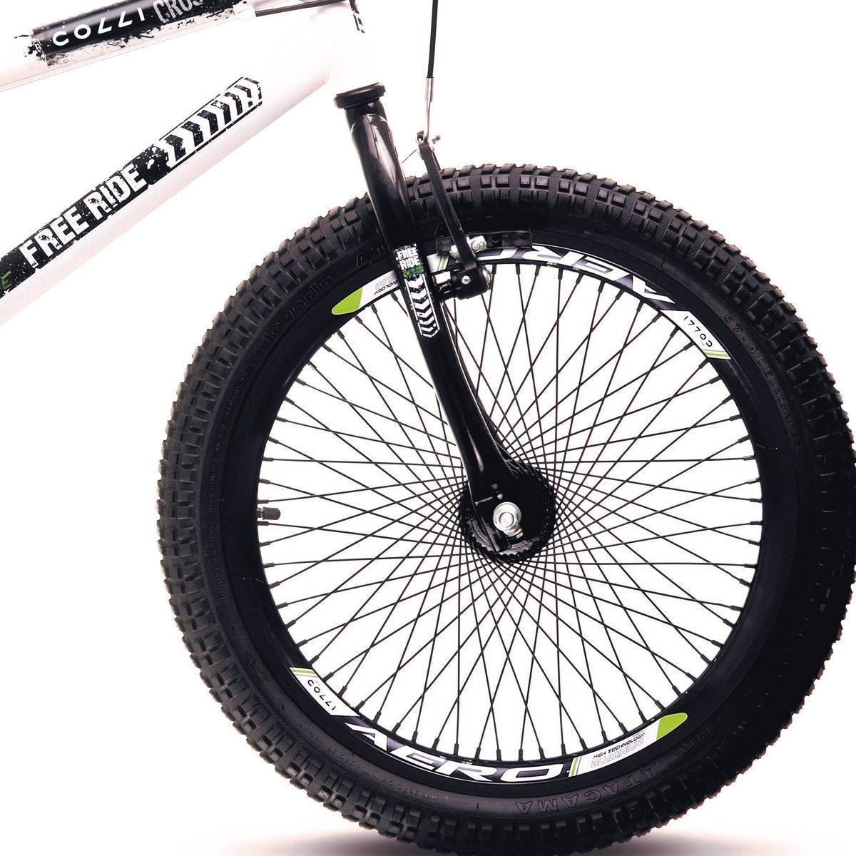 Bicicleta Colli Bmx Cross Extreme Aro 20 Aero 72 Raios com Freios