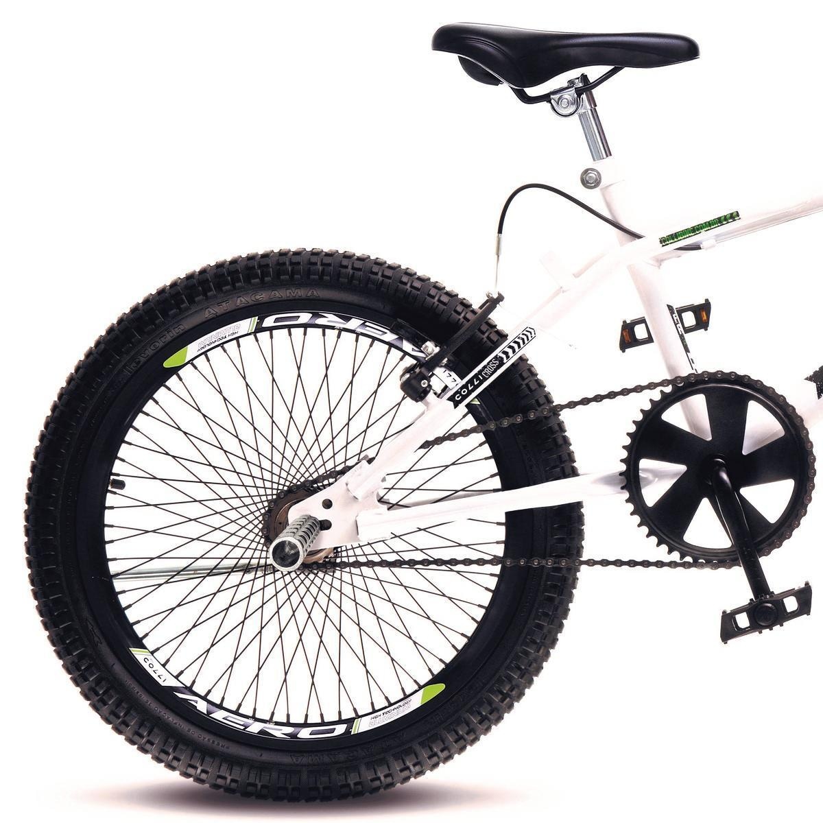 Bicicleta Colli Bmx Cross Extreme Aro 20 Aero 72 Raios com Freios