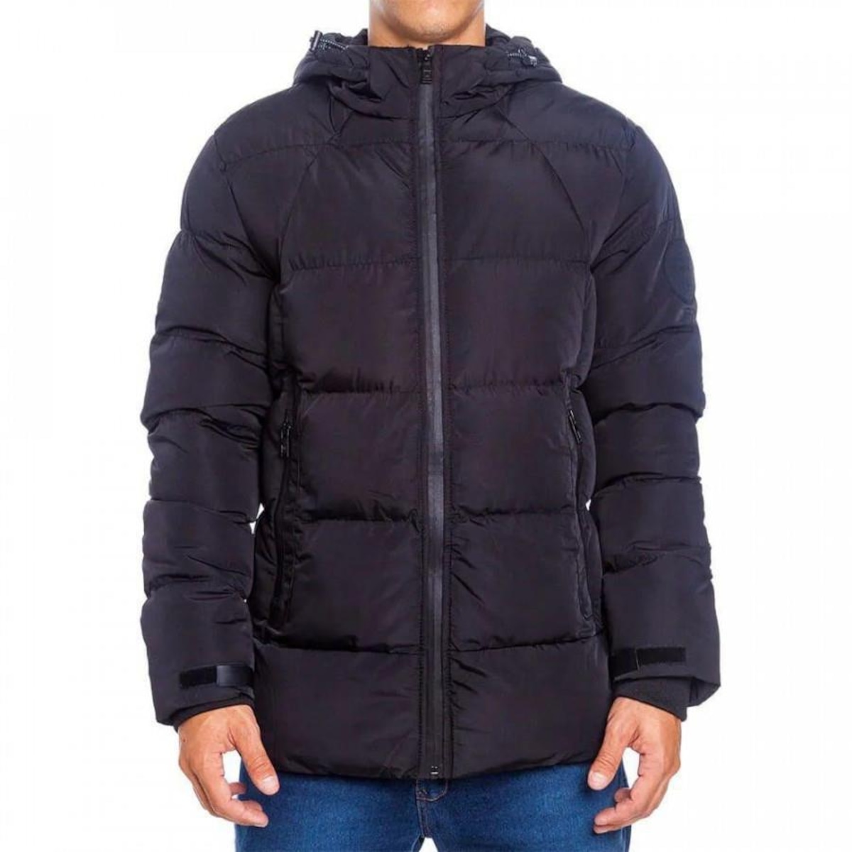 Jaqueta Com Capuz Hang Loose Puffer Blacks Masculina Centauro
