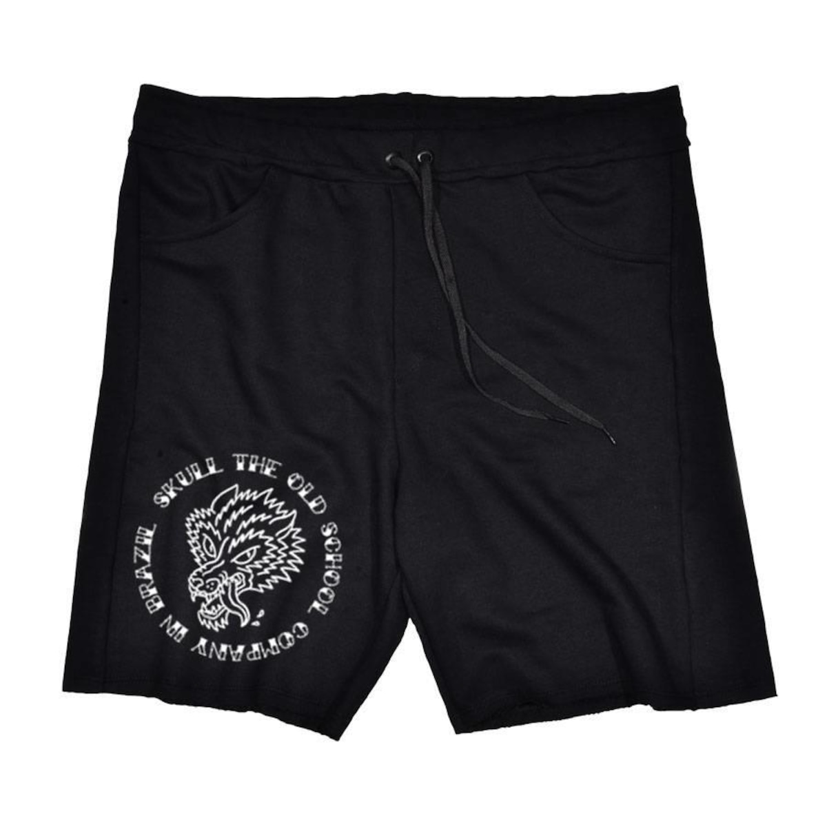 Bermuda Skull Clothing de Moletom Skull the Old School Masculina