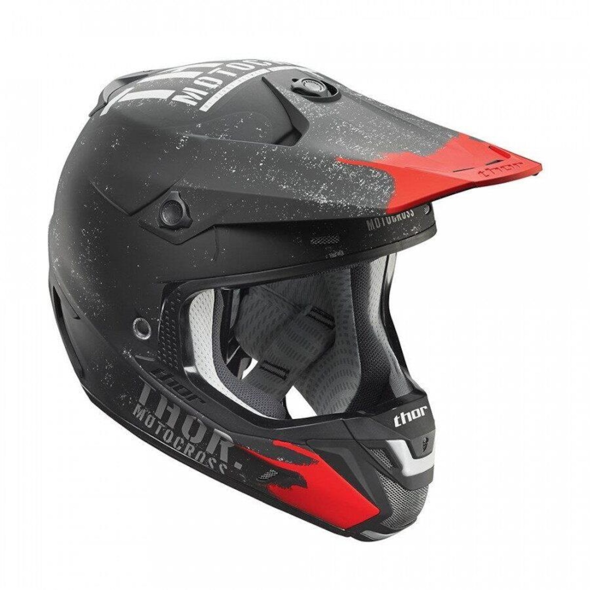 Capacete de Motocross Thor Verge Object - Adulto | Centauro