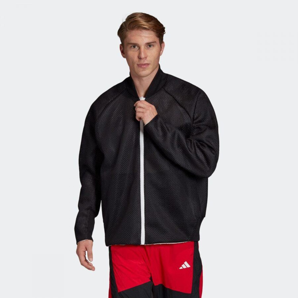 Jaqueta adidas Bomber VRCT Oversize - Masculina | Centauro
