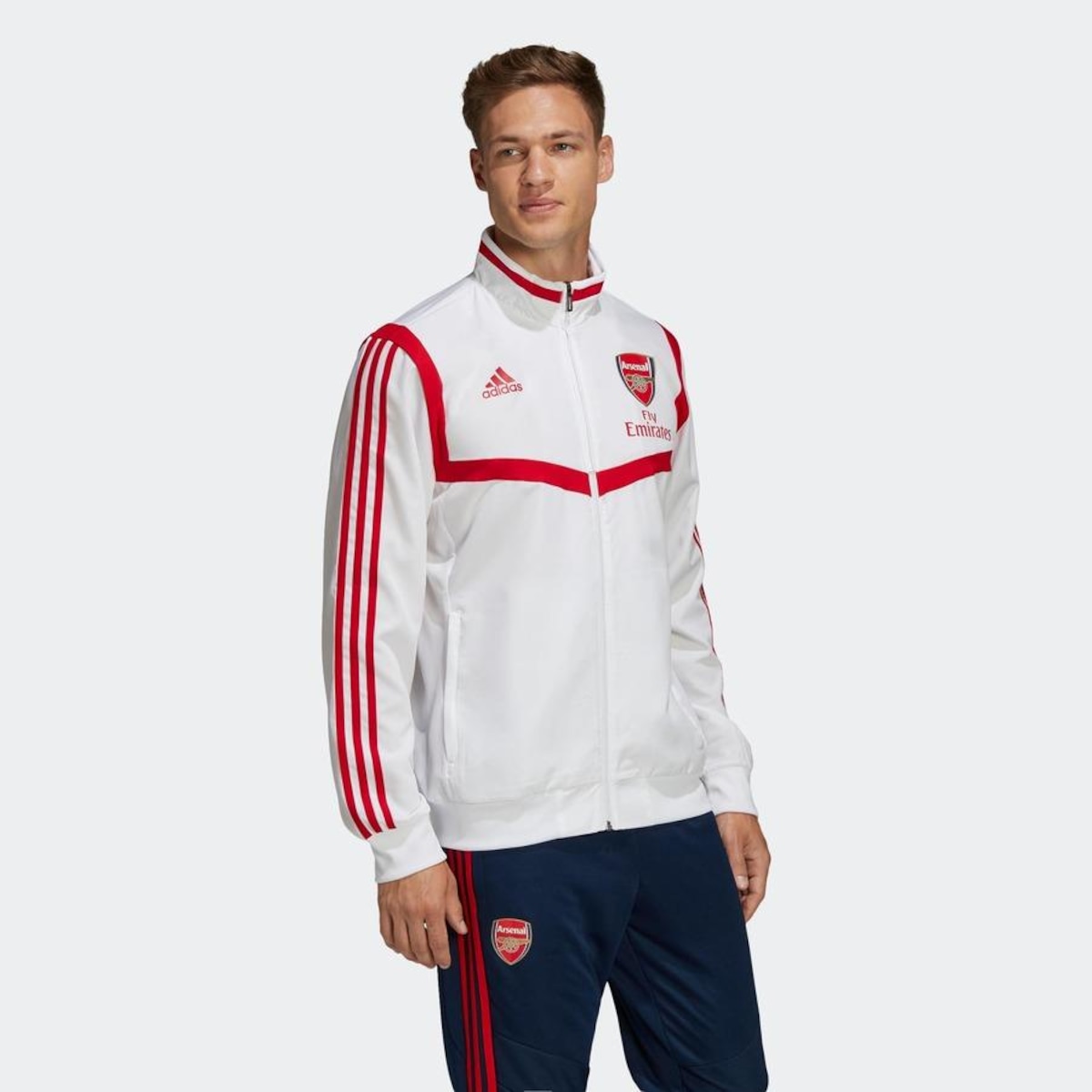 Jaqueta Arsenal Pré-jogo adidas - Masculina | Centauro