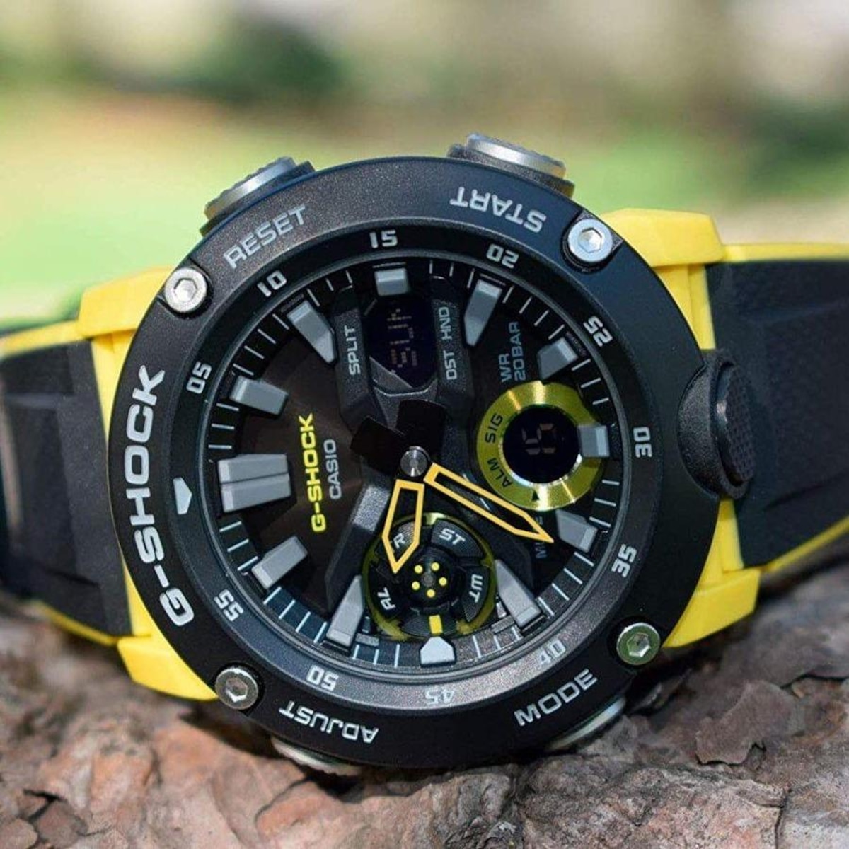 Relógio Anadigital G-Shock Carbon Core Guard GA-2000-1A9DR