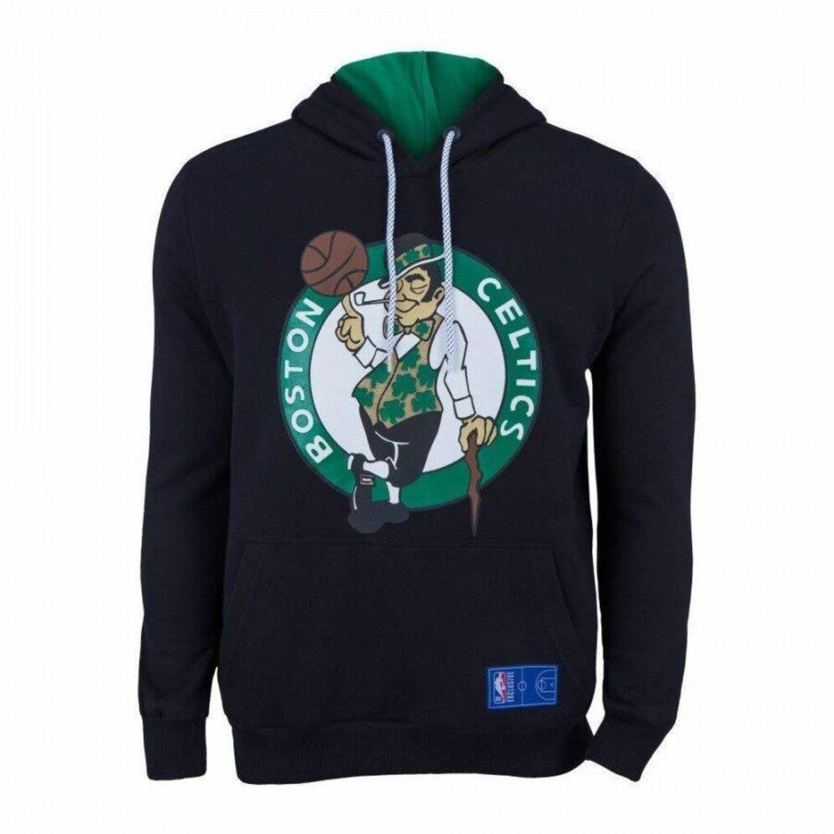 Blusão de Moletom com Capuz NBA Boston Celtics Canguru Logo
