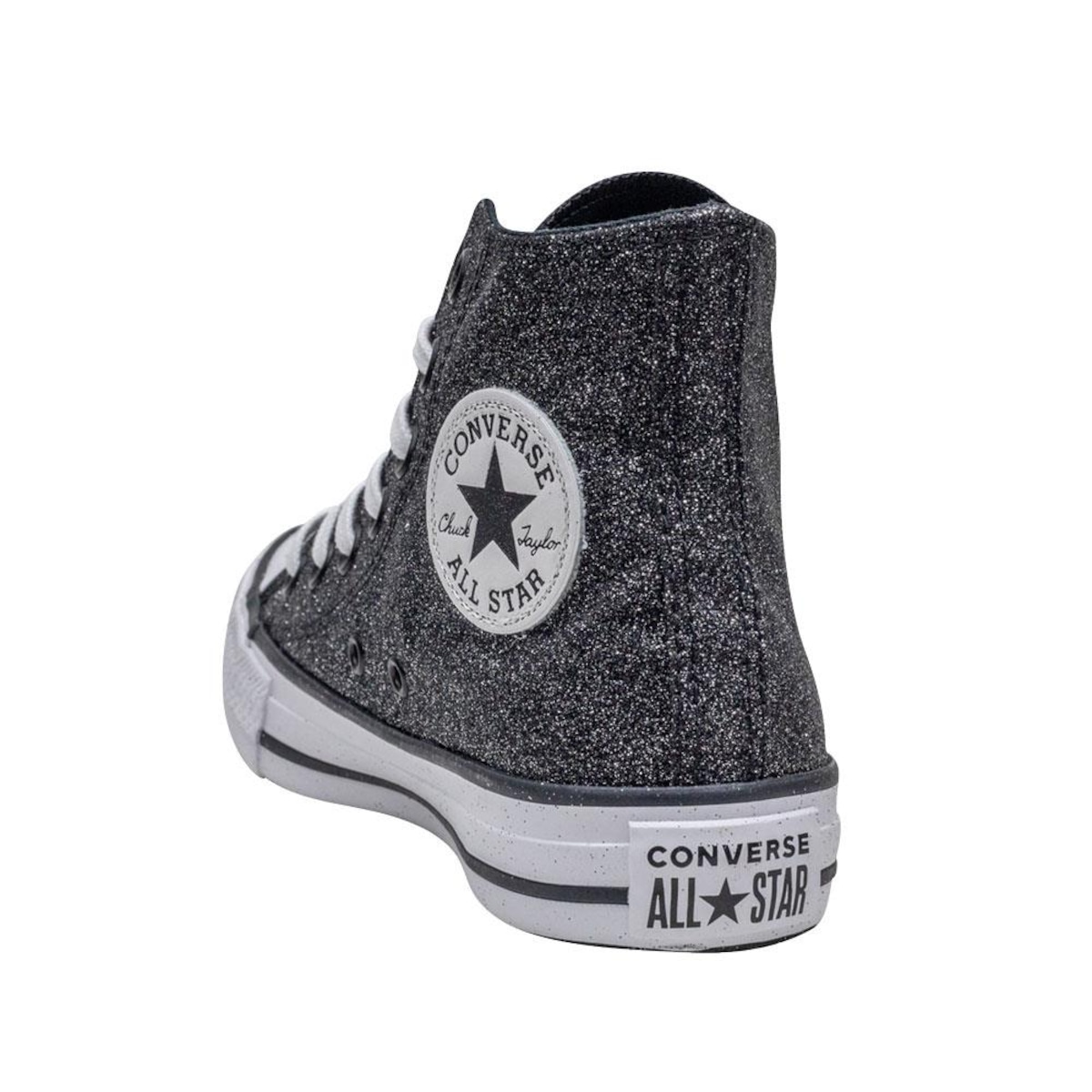 all star preto com glitter