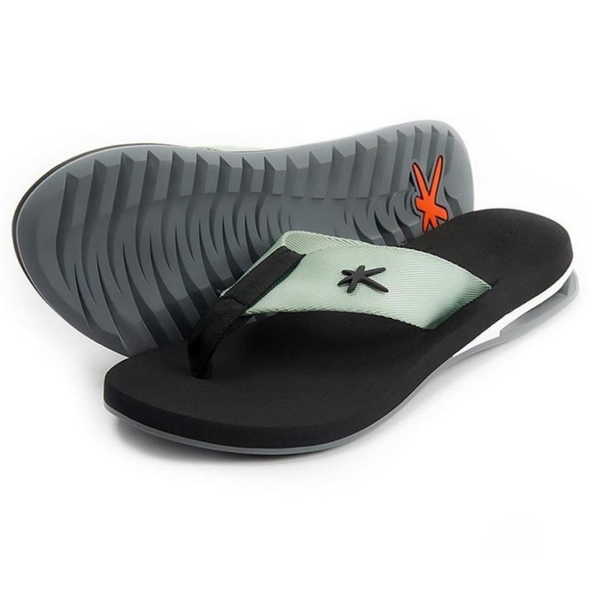 Chinelo Kenner Amp Turbo Ntr Masculino Centauro