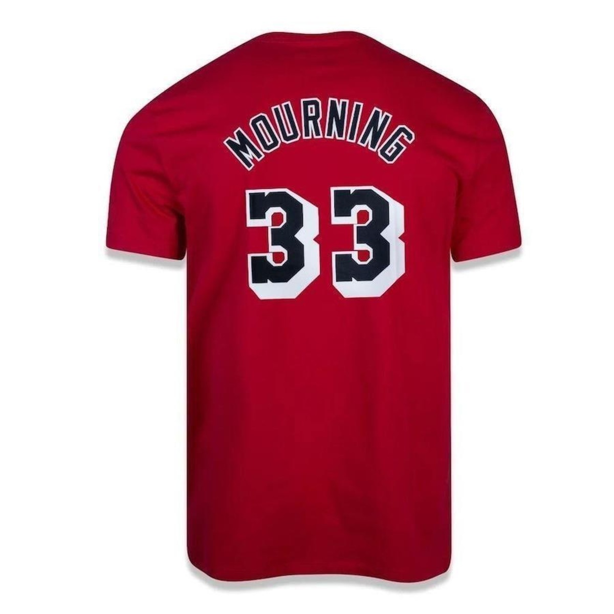 Camiseta Miami Heat Mitchell & Ness Alonzo Mourning 33 - Masculina