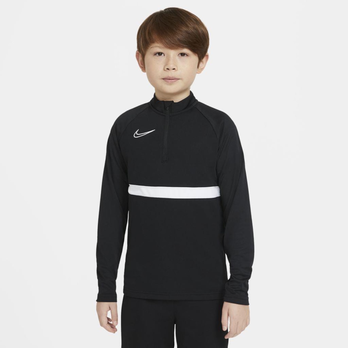 Camiseta Manga Longa Nike Dri-FIT Academy Infantil Centauro