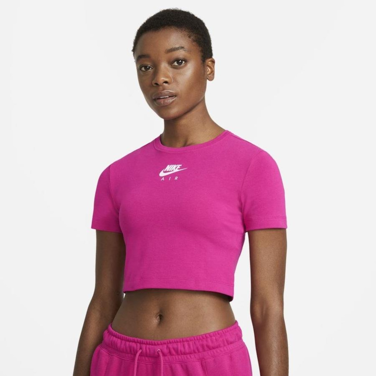Blusa Cropped Nike Air SS Top Crop Feminina Centauro