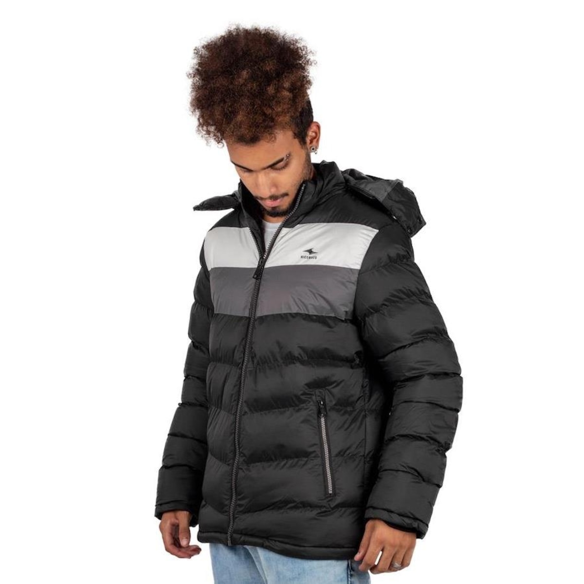 Jaqueta com Capuz Nicoboco Bomber Bosn Masculina Centauro