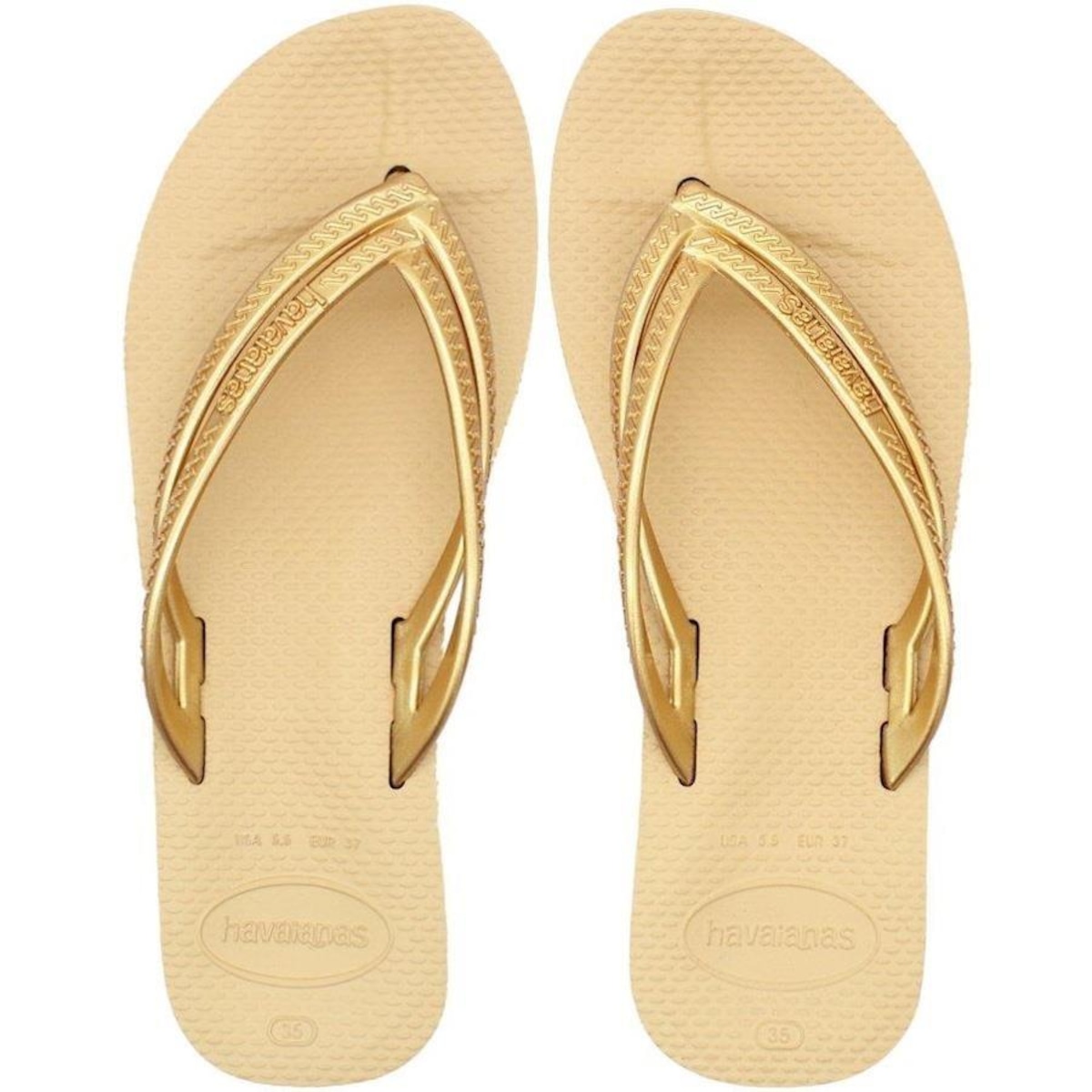 Chinelo Havaianas Wedges High Plataforma Feminino Centauro