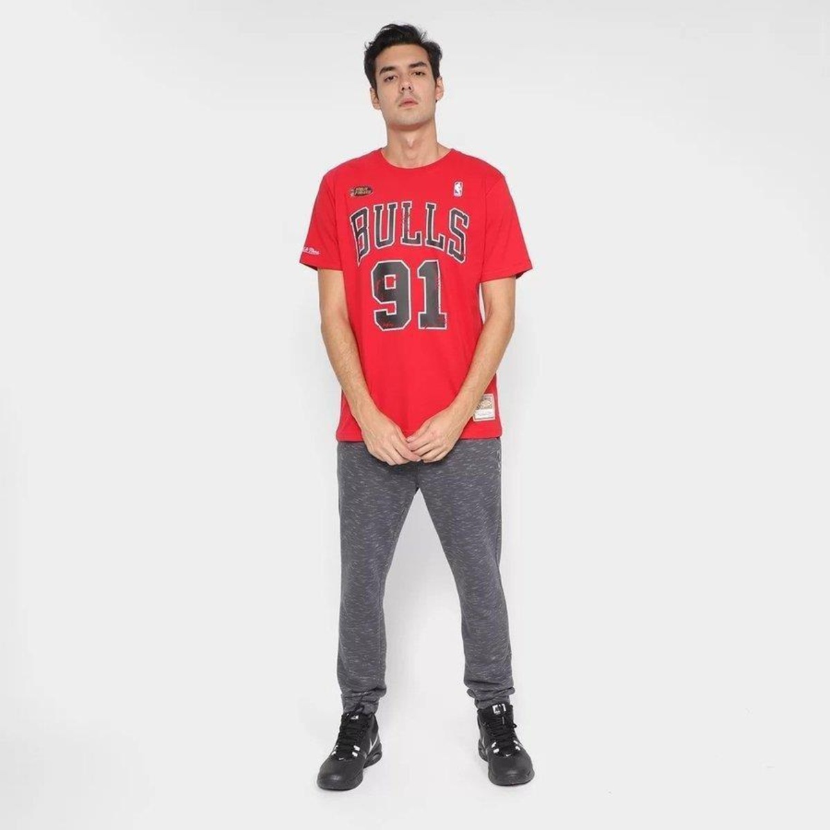 Camiseta Mitchell & Ness NBA Chicago Bulls Rodman 91 | Centauro